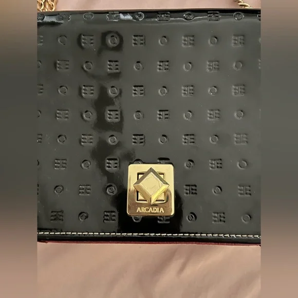 Arcadia Italy Leather Chain Bag - Picture 4 of 13